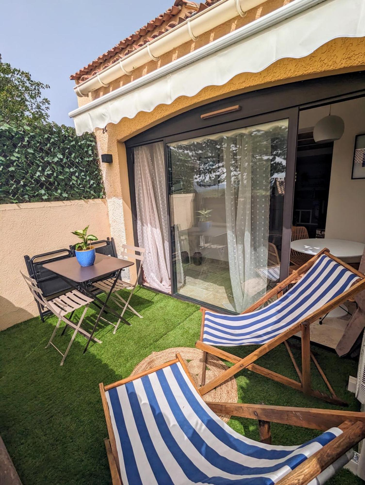 Evasion Au Calme - Maison Cosy Avec Piscine Et Tennis Saint-Vallier-de-Thiey Ngoại thất bức ảnh