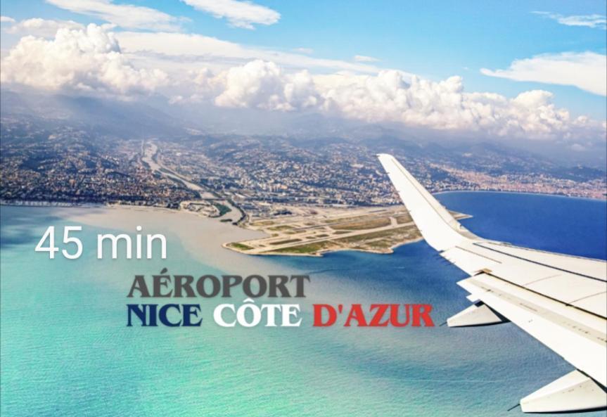 Evasion Au Calme - Maison Cosy Avec Piscine Et Tennis Saint-Vallier-de-Thiey Ngoại thất bức ảnh